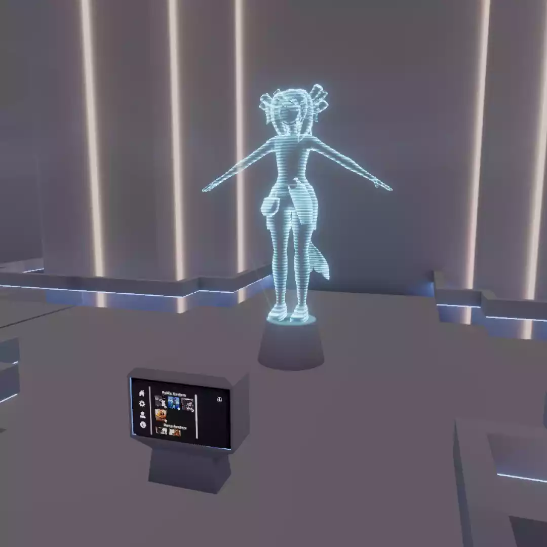 Avatar Hologram Chamber